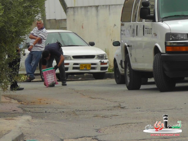 اغلاق شارع وتفجير سيارة  في الطيبة بعد العثور على عبوة ناسفة